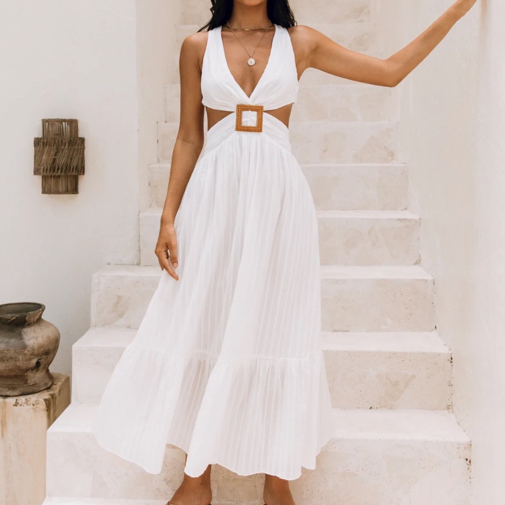 Cutout Maxi Dress by Fortunate One